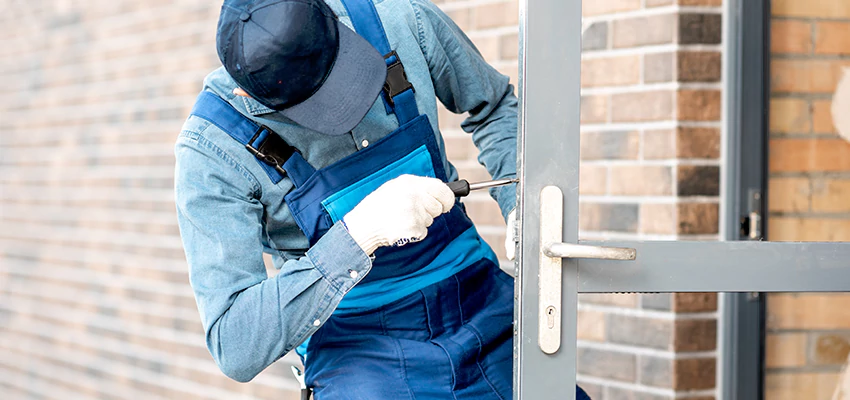 Pivot Storefront Door Locks Installation in La Presa, California